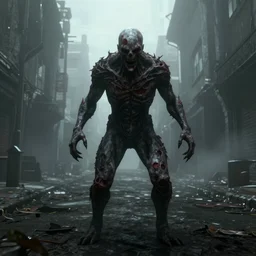Silent Hill 3 game screenshot, Nightmare creature, foggy street