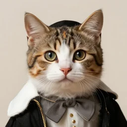 renaissance portrait of a kitten , Carvaggio, da Vinci, rembrandt, highly detailed, award-winning, famous
