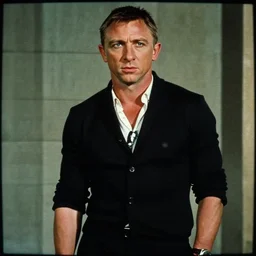 daniel craig as james bond in goldeneye 6 4 graphics, crt filter