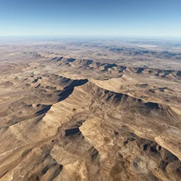 aerial photo of jupiter landscapes,clear sky,structural geology,geomorphology,digital concept art,unreal engine,realistic,8k