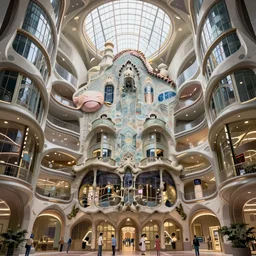 intricate architectural rendering of futuristic skyscraper interior by antoni gaudi, syd mead, studio ghibli, makoto shinkai, cinematic, art deco, parametric design, organic design, award winning, masterpiece, designboom, cgarchitect, trending on archinect, archillect, 8 k