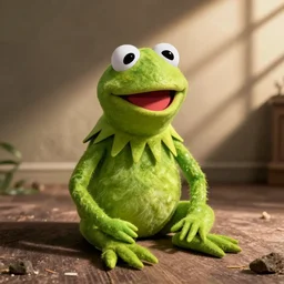 still of kermit the frog as walter white in breaking bad