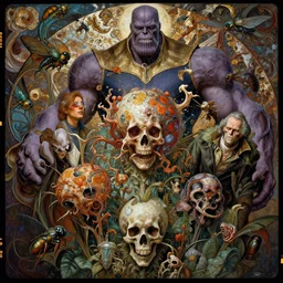 the platonic ideal of flowers photo taken with pentax 6 7 kodak portra 4 0 0 insects and dmt cletus kasady ultimate carnage thanos dementor wild hunt doctor manhattan chtulu nazgul mandelbulb davinci, d & d, fantasy, ego death, detailed, intricate, hyperrealism, intense, scary, decay, art by artgerm and greg rutkowski and alphonse mucha