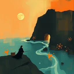 one day can't be, one hour you have to live, meaningful, abstract, illustration, metaphoric