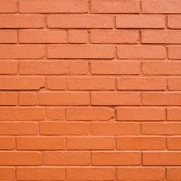 orange painted brick texture