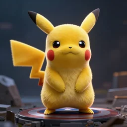 pikachu as captain america