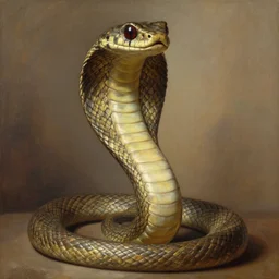 portrait of snake god by petros afshar, hyper real, laurie greasley, jc leyendecker and singer sargent