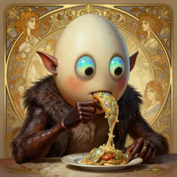 anthropomorphic d 2 0 egg head in opal darkiron mr bean eating d 2 0, intricate, elegant, highly detailed earth worm, digital painting, artstation, concept art, sharp focus, illustration, art by artgerm, bob eggleton, michael whelan, stephen hickman, richard corben, wayne barlowe, greg rutkowski, alphonse mucha, 8 k