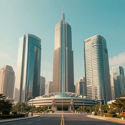 Retro Futuristic Buildings