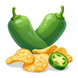jalapeno chips cartoon
