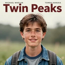 Twin Peaks poster artwork by Michael Whelan and Tomer Hanuka, Karol Bak, Rendering of young innocent Tom Cruise, from scene from Twin Peaks, full of details, by Makoto Shinkai and thomas kinkade, Matte painting, trending on artstation and unreal engine