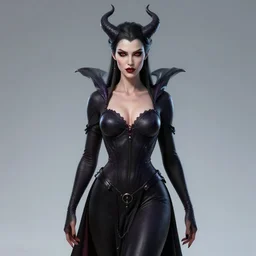 professional portrait photography, evil godess, unreal engine 5, character concept, 1 6 k uhd, smooth, by anne stokes