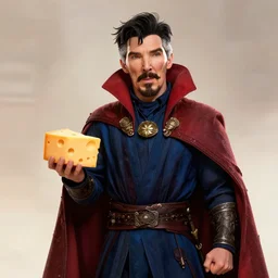 Doctor Strange in the Multiverse of Cheese whiz
