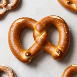 delicious pretzel untied