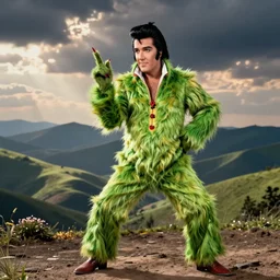 elvis presly as the grinch, highly funny stuff