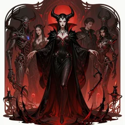 masterpiece, vampiric succubus girl concept art, stylized, doom, elegant, imperial, epic, intricate art by artgerm, boris vallejo, h. r. giger, greg rutkowski, josan gonzalez, zdizslaw beksinski, biomechanical, crimson darkness, hellscape, art nouveau