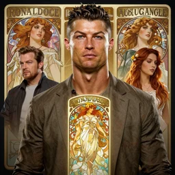 highly detailed portrait of ronaldo phenomenal, stephen bliss, unreal engine, fantasy art by greg rutkowski, loish, rhads and lois van baarle, ilya kuvshinov, rossdraws, tom bagshaw, alphonse mucha, global illumination, detailed and intricate environment