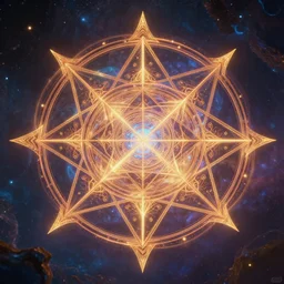 beautiful dmt universe, sacred geometry, concept art, aesthetic octane render, 8k HD resolution