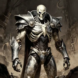 skeletor by Greg Rutkowski