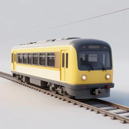 🚃🚇🚂🚊, lowbrow, matte painting, 3 - d highly detailed, in the style of,