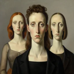 surreal portrait art by jerico santander, heidi taillefer, mark ryden, giorgio de chirico