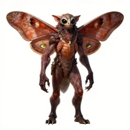 mothman, ultra detailed fantasy, dndbeyond, bright, colourful, realistic, dnd character portrait, full body, pathfinder, pinterest, art by ralph horsley, dnd, rpg, lotr game design fanart by concept art, behance hd, artstation, deviantart, hdr render in unreal engine 5