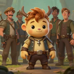 cute little anthropomorphic stephen merchant cute and adorable, pretty, beautiful, dnd character art portrait, matte fantasy painting, deviantart artstation, by jason felix by steve argyle by tyler jacobson by peter mohrbacher, cinema