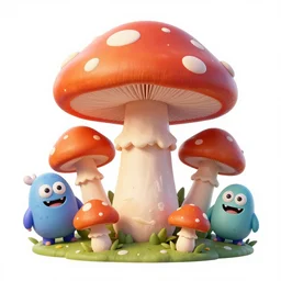 mushroom with eight monster dnd rpg