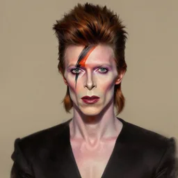 detailed soft painting of david bowie, elegant highly detailed artstation concept art matte folk horror art by arthur rackham