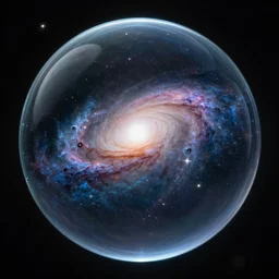 glass sphere containing a galaxy, extremely detailed, sharp focus, wide view, smooth, digital illustration, by james jean, by rossdraws, frank franzzeta, sakimichan 8 k, photorealistic
