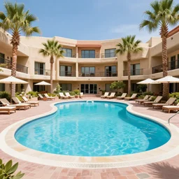 hotel pool in new mexico