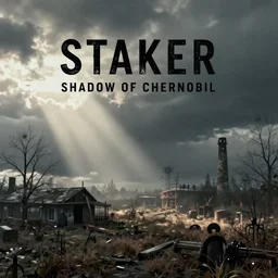 an atmospheric scene in stalker : shadow of chernobyl