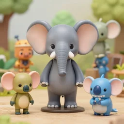 nendoroid 🦖👽🤖🐋🐨🐳🐘