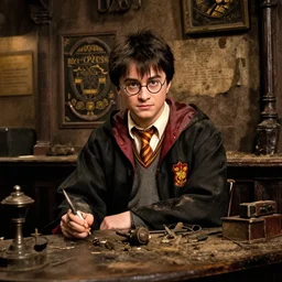 harry potter in a dirty pub