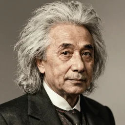 asian einstein portrait, 1 9 7 6