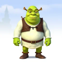 shrek as a Nintendo 64 character