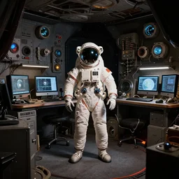 space may be the final frontier but it's made in a hollywood basement,