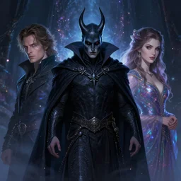 dark warlock by james jean, charlie bowater, tom bagshaw, nikolay makovsky, melanie delon : : enchanting, ethereal, magical, glowing, sparkle, iridescent, prismatic, portrait, character design, illustration, hyperrealism, photorealism, digital art, concept art, dark fantasy, whimsy, weta, wlop, artstation