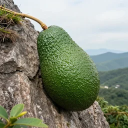 avocado climbing the mountain