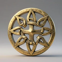 celtic symbol attracting money, masterpiece. rendered in blender, ultra realistic, smooth shading, ultra detailed, high resolution, cinematic, unreal 6,, fine details, studio lighting, subtle shadows, in style of zeen chin, photorealism, hyper realism, octane render, hyper detailed, canon eos r 3, f / 1. 4, iso 2 0 0, 1 / 1 6 0 s, medium shot, 8 k, raw, unedited, in - frame,