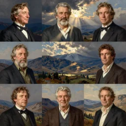 eugene von guerard, max bedulenko, santiago rusinol, maria fortuny