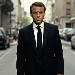 african Emmanuel Macron in American Psycho (1999)