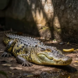 a banana crocodile, national geographic