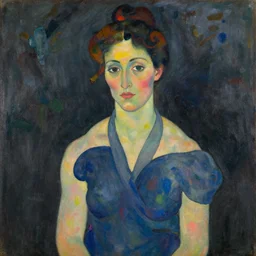 woman by egon schiele