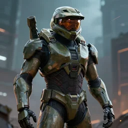 halo series wallpaper, digital art