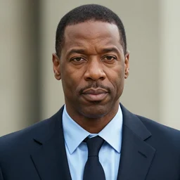 close - up of chris rock as a detective in a movie directed by christopher nolan, movie still frame, promotional image, imax 7 0 mm footage