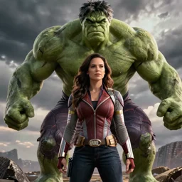 Gina Carano as she hulk marvel comics
