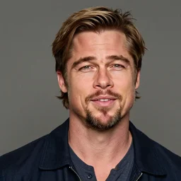 brad pitt caricature