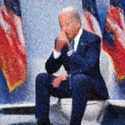 joe biden picking his nose while sitting on the toilet, white press conference on cnn