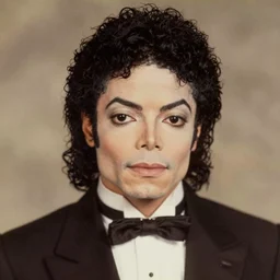 edwardian photograph of michael jackson, male, 1 9 0 0 s, 1 9 1 0 s, grainy, slightly blurry, faded, realistic face